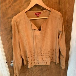 Sundance Leather size 10 shirt